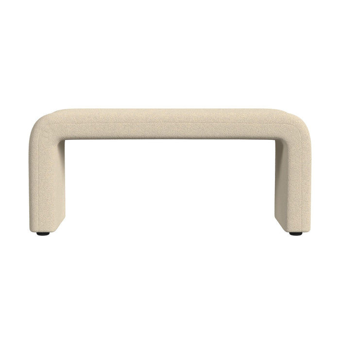 Seqouia Bench With 2 Stools in Ching Cream
