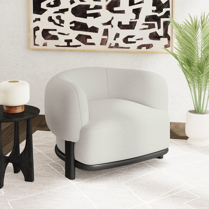 Sevilla Chair in Penny White - Sweet Furniture (Columbus, Ohio)