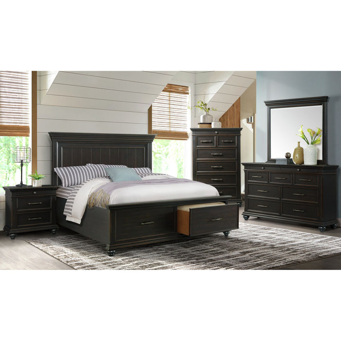 Slater Bed Black