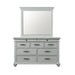 Slater 9-Drawer Dressser with Mirror - Sweet Furniture (Columbus, Ohio)