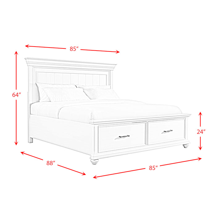 Slater Platform Storage Bed - Sweet Furniture (Columbus, Ohio)
