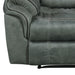 Sorrento Motion Loveseat with Console in FB367 Charcoal - Sweet Furniture (Columbus, Ohio)