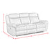 Sorrento Motion Sofa with Dropdown in FB367 Charcoal - Sweet Furniture (Columbus, Ohio)