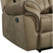 Sorrento Motion Sofa with Dropdown in T101 Brown - Sweet Furniture (Columbus, Ohio)