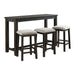 Stone Occasional Bar Table Single Pack (Table + Three Stools) - Sweet Furniture (Columbus, Ohio)