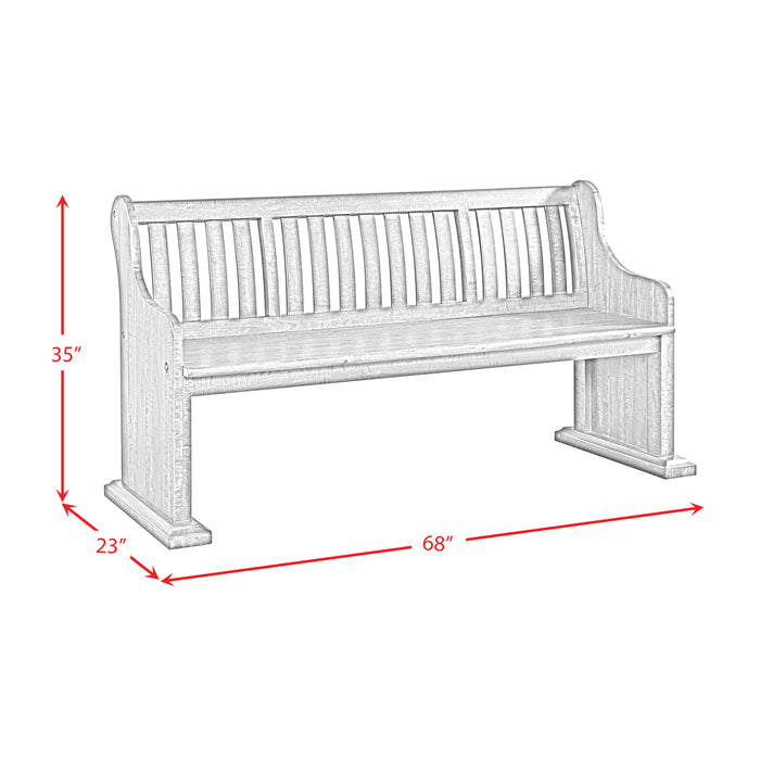 Stone Pew Bench - Sweet Furniture (Columbus, Ohio)