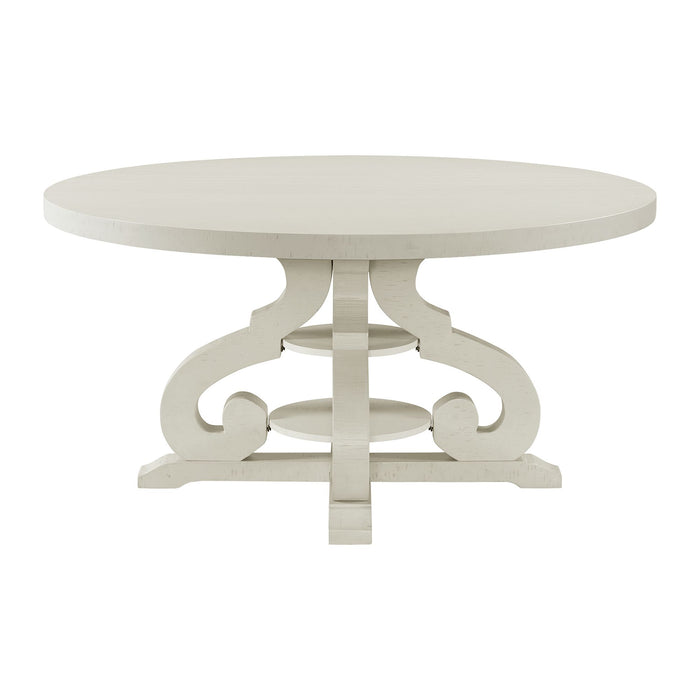 Stone Round Dining Table W/PU Base - Sweet Furniture (Columbus, Ohio)