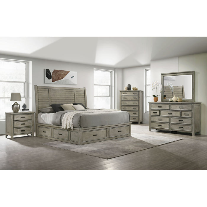 Sullivan 6-Drawer Chest in Drift Grey