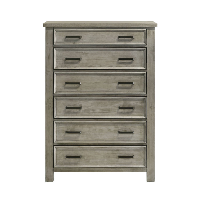 Sullivan 6-Drawer Chest in Drift Grey - Sweet Furniture (Columbus, Ohio)