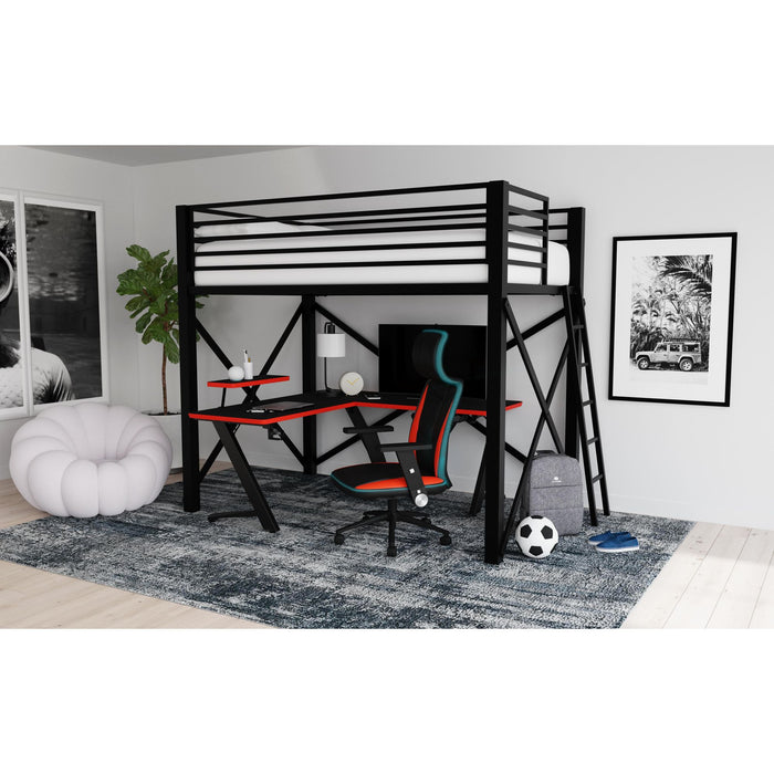 Talia Loft Bunk and Ladder - Sweet Furniture (Columbus, Ohio)