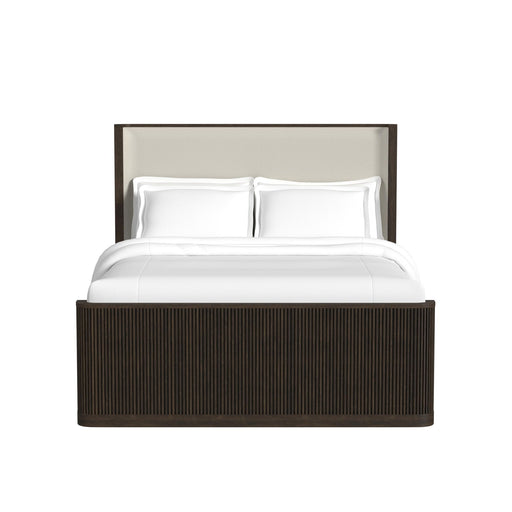 Sylvie UPH Bed with White Fabric - Sweet Furniture (Columbus, Ohio)