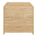 Mara Two Drawer End Table / Bedside Table-Natural