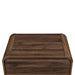 Mara Two Drawer End Table / Bedside Table-Walnut