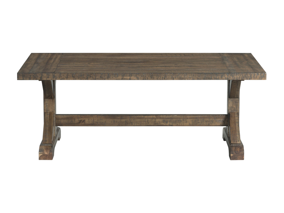 Finn Trestle Base Coffee Table - Sweet Furniture (Columbus, Ohio)