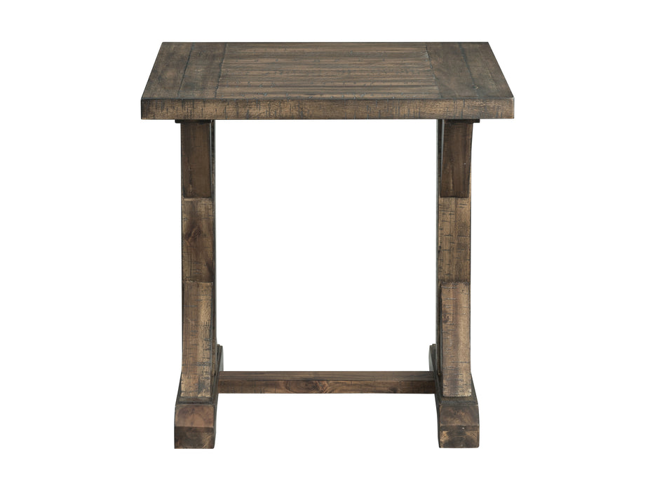 Finn Trestle Base End Table - Sweet Furniture (Columbus, Ohio)