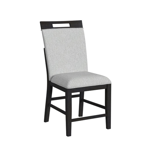 Transcend Counter Height Dining Set in Charcoal-Table and Four Chairs - Sweet Furniture (Columbus, Ohio)