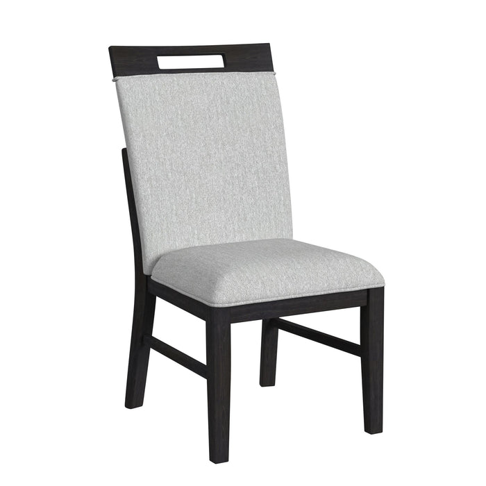Transcend Standard Height Dining Set in Charcoal-Table and Four Chairs - Sweet Furniture (Columbus, Ohio)