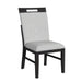 Transcend Standard Height Dining Set in Charcoal-Table and Four Chairs - Sweet Furniture (Columbus, Ohio)
