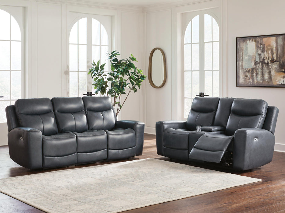 Bexhurst Reclining Living Room Set - Sweet Furniture (Columbus, Ohio)