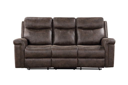 Quade Sofa W/Pwr Fr-Mocha