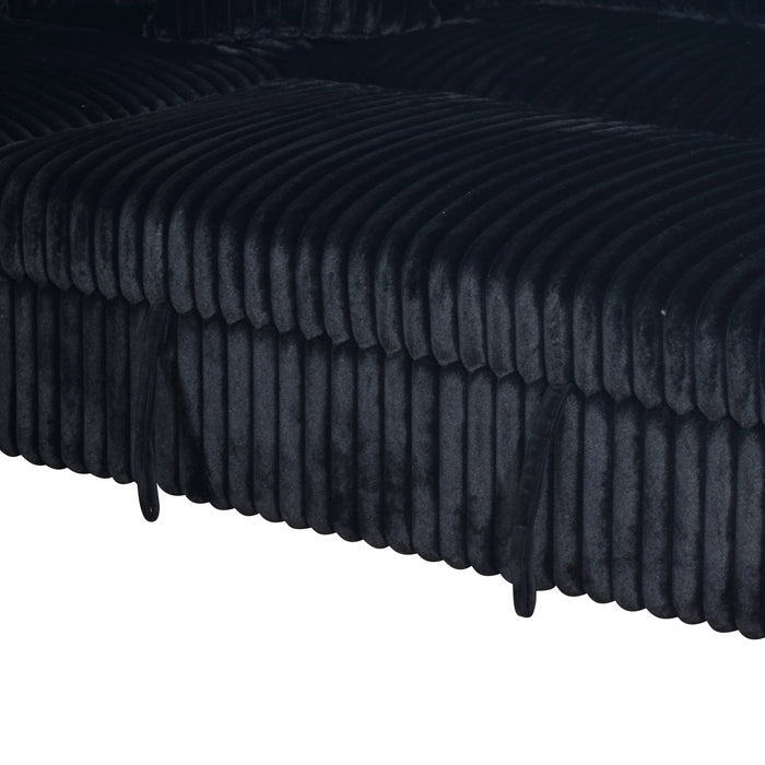 Bliss Loveseat W/Pull Out Bed-Midnight