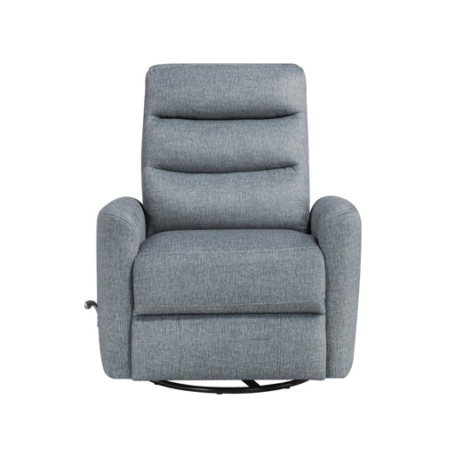 Takami Swivel Recliner-Granite Poly