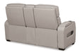 Boyington Power Reclining Loveseat with Console - Sweet Furniture (Columbus, Ohio)