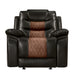 Nikko Glider Recliner-Brown