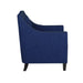 Erica 497 Chair W/Chrome Nails Heirloom Blue (ISTA 3) - Sweet Furniture (Columbus, Ohio)