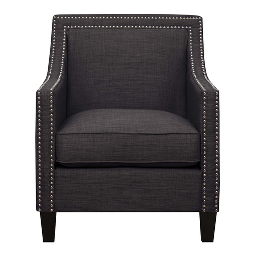 Erica 497 Chair W/Chrome Nails Heirloom Charcoal (ISTA 3) - Sweet Furniture (Columbus, Ohio)