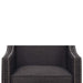 Erica 497 Chair W/Chrome Nails Heirloom Charcoal (ISTA 3) - Sweet Furniture (Columbus, Ohio)