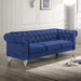 Emma Crystal Sofa-Royal Blue