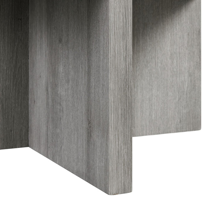 Uster Coffee Table W/Four storage Stools Grey - Sweet Furniture (Columbus, Ohio)