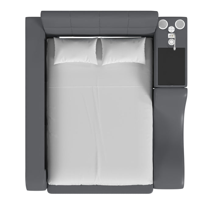 Valari Transformer Bed with Electronic Features - Sweet Furniture (Columbus, Ohio)