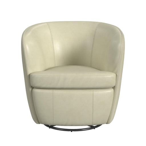 Vito Swivel Chair in Pebble Cream - Sweet Furniture (Columbus, Ohio)