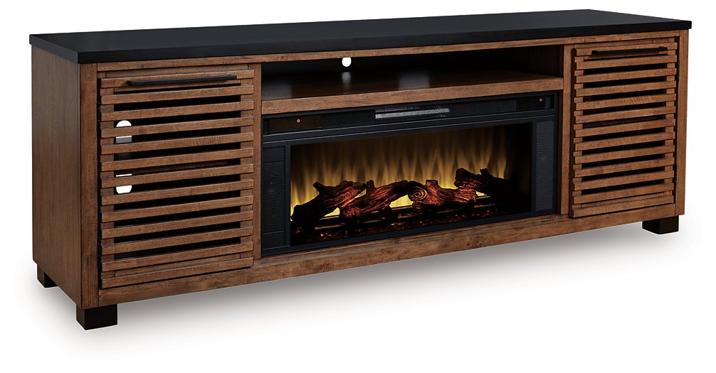 Kallari 84" TV Stand with Electric Fireplace - Sweet Furniture (Columbus, Ohio)