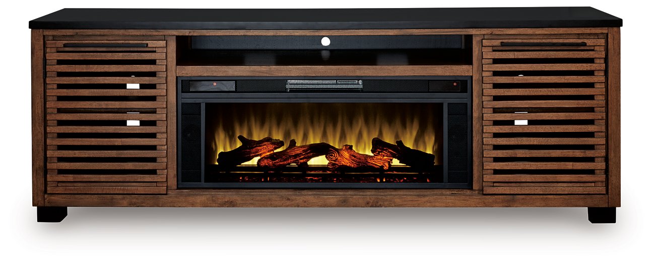Kallari 84" TV Stand with Electric Fireplace - Sweet Furniture (Columbus, Ohio)
