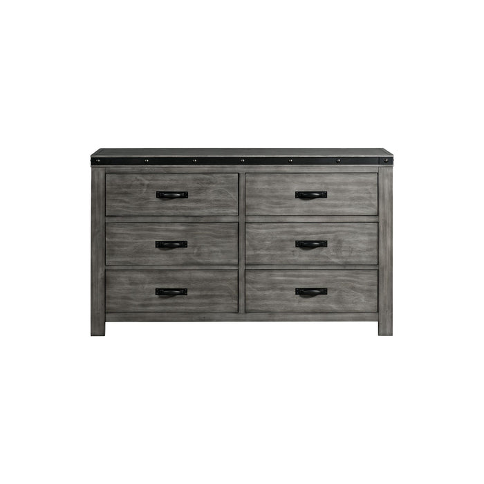 Wade Youth Dresser (6 Drawer) - Sweet Furniture (Columbus, Ohio)
