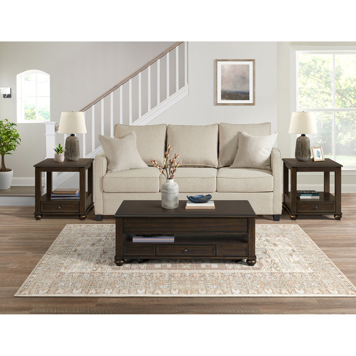 Wagner End Table in Cherry