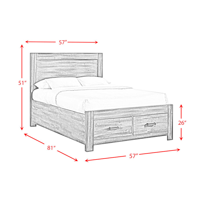 Warner Platform Storage Bedroom Set
