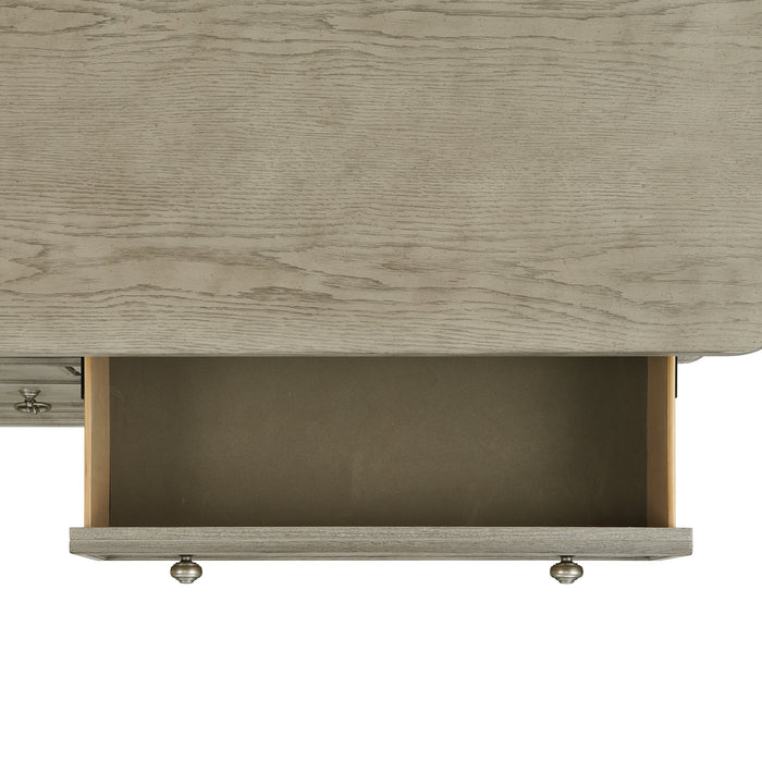 Whit-Ash 6-Drawer Dresser in Light Grey