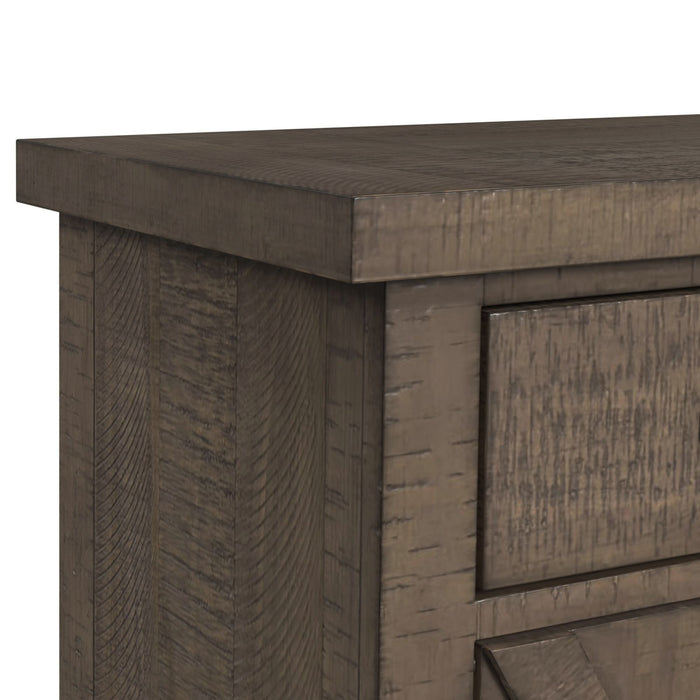 Yellowstone Server in Medium Brown