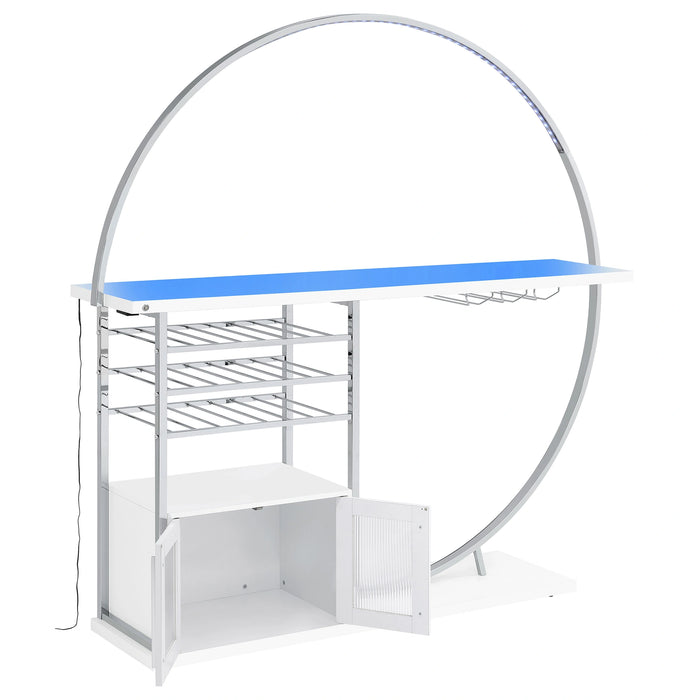 Risley Wine Cabinet with LED Lighting