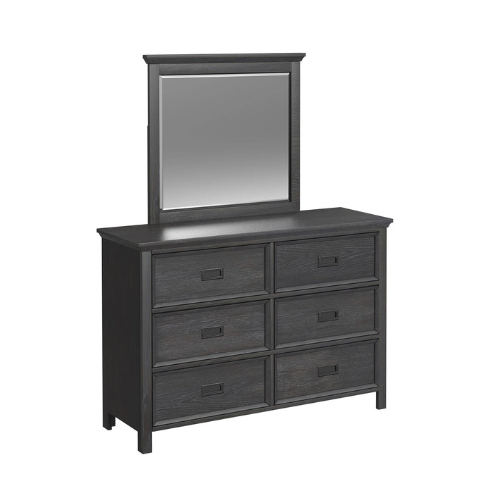 Hampton Kids Over Bunk with Ladder and Trundle Bedroom Set