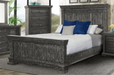 Elements International Condesa Grey Queen Panel Bed in Gray image