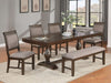 Crown Mark Furniture Tarin Dining Table in Brown image