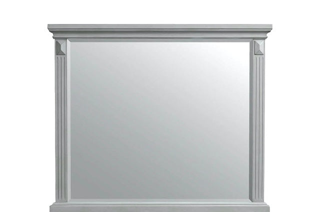 Elements International Calloway Grey Mirror in Grey image