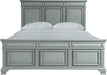 Elements International Calloway Grey King Panel Bed in Grey CY300KB image