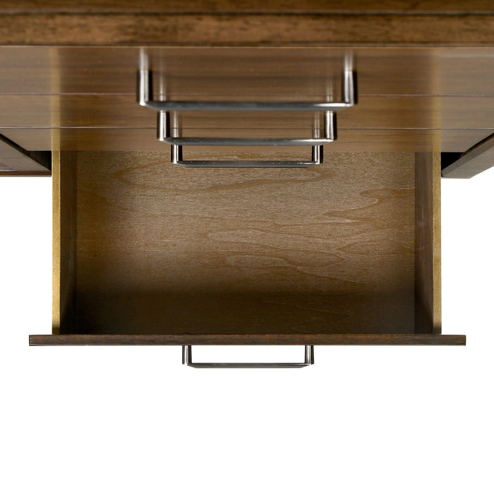 Malibu 4-Drawer Chest in Walnut