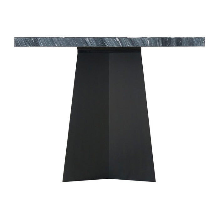 Elements International Beckley Counter Height Table in DarkC